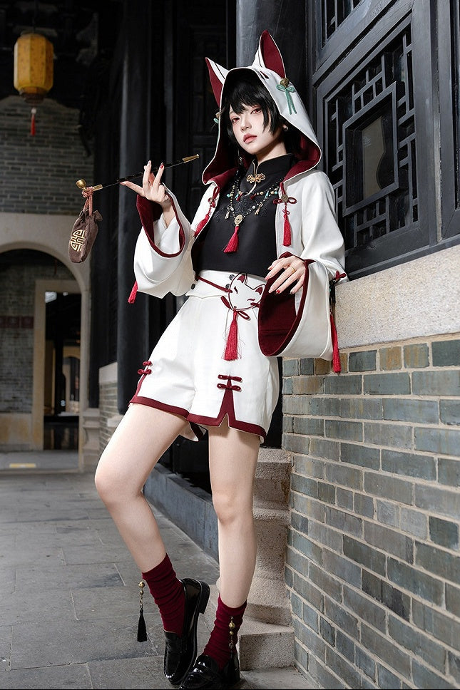【11月1日予約締切】White Fox Chinese Fantasy Style Series Accessories（Beaded tassel necklace）