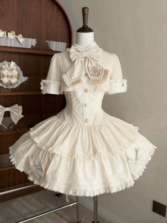 [Pre-order Deadline: March 31] Magical Academy Elegant Crown Embroidery Dress Type A/B