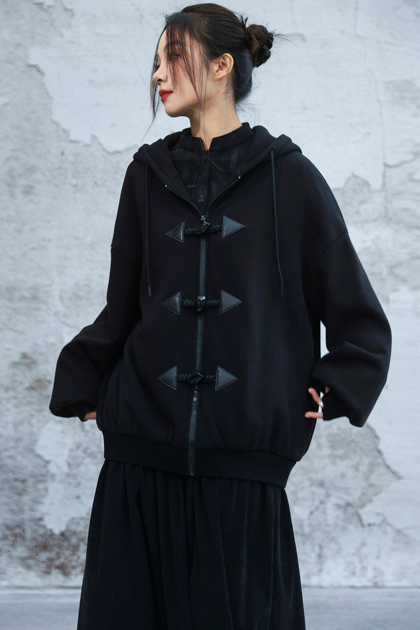 Hooded Fleece Winter Jacket