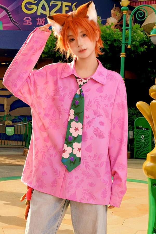 フローラルフラワーブラウス