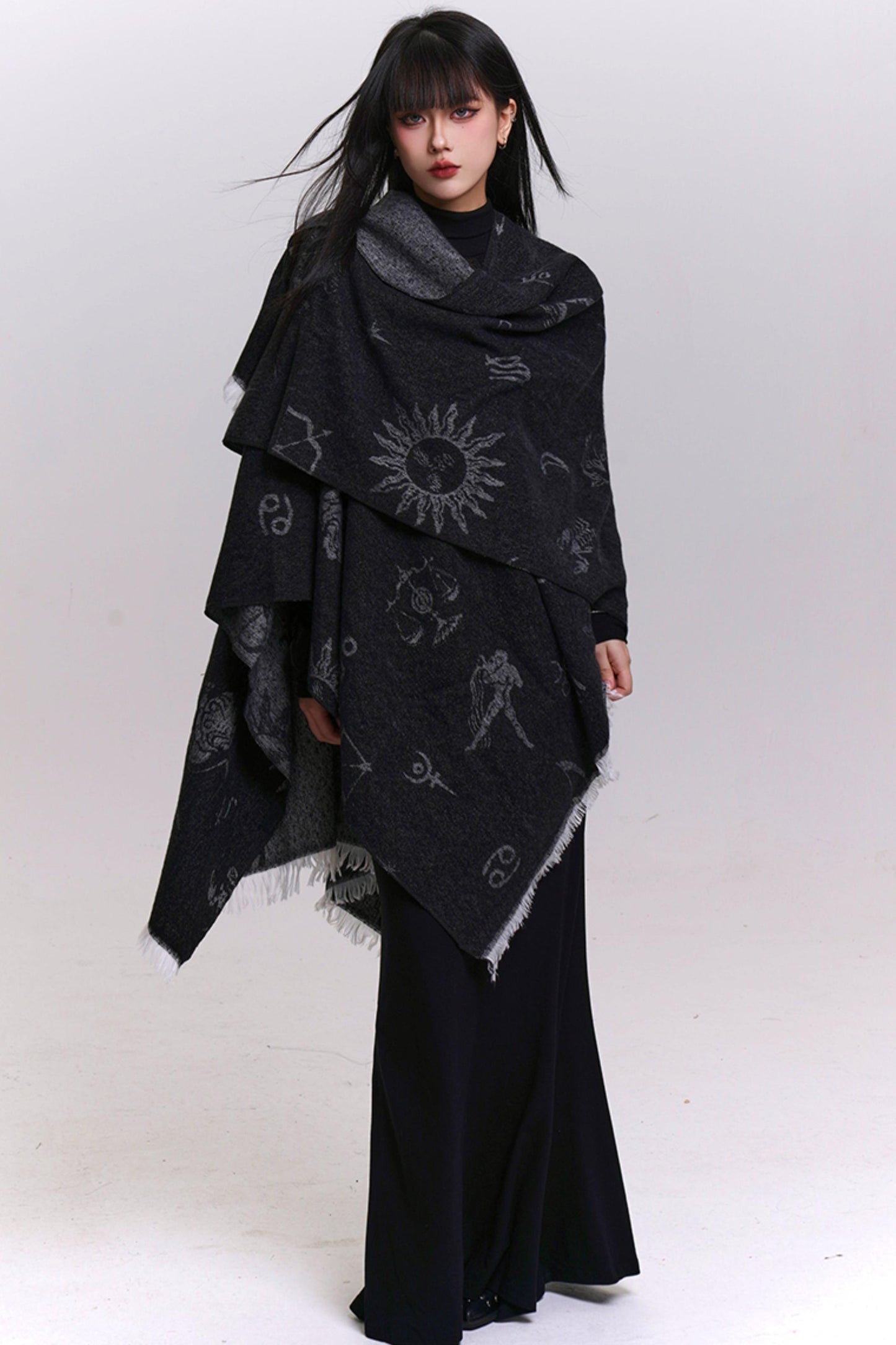 ゴシックモードケープショール