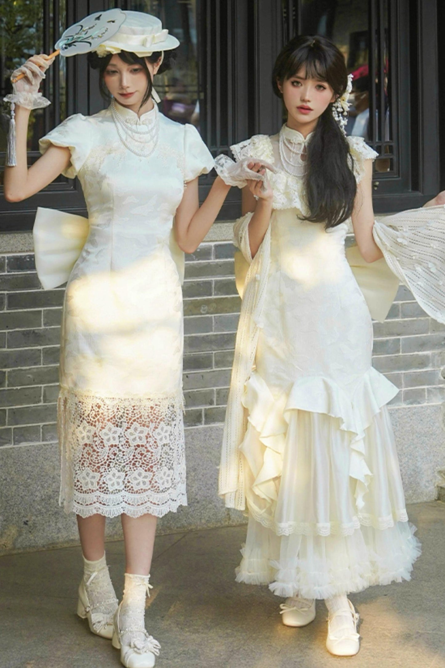 【予約商品】エレガントフィッシュテールロリータドレスセットアップ