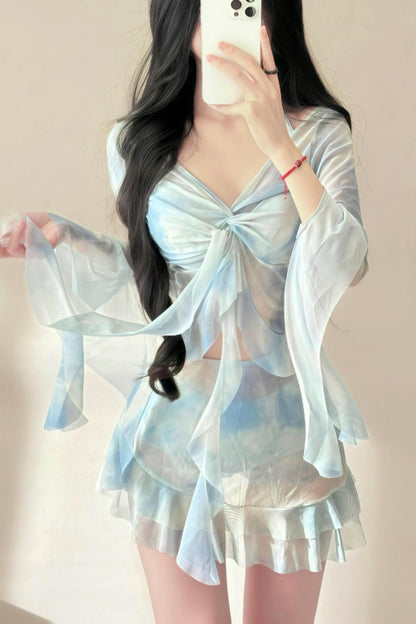 머메이드 시폰 수영복