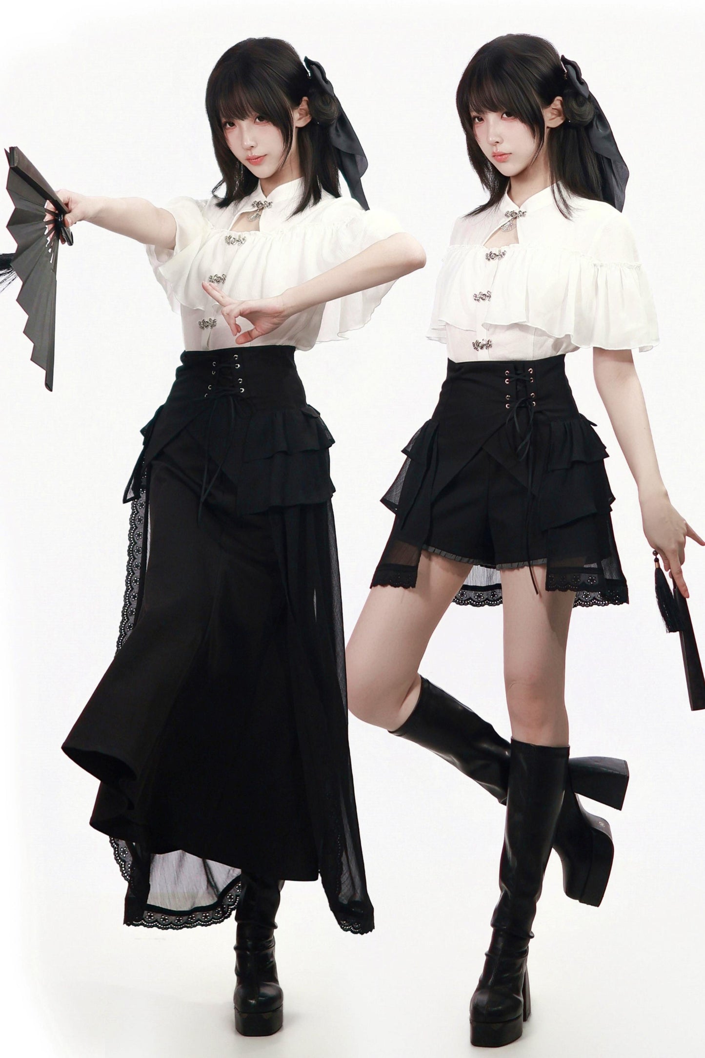 Klassisches Gothic-Set im China-Stil