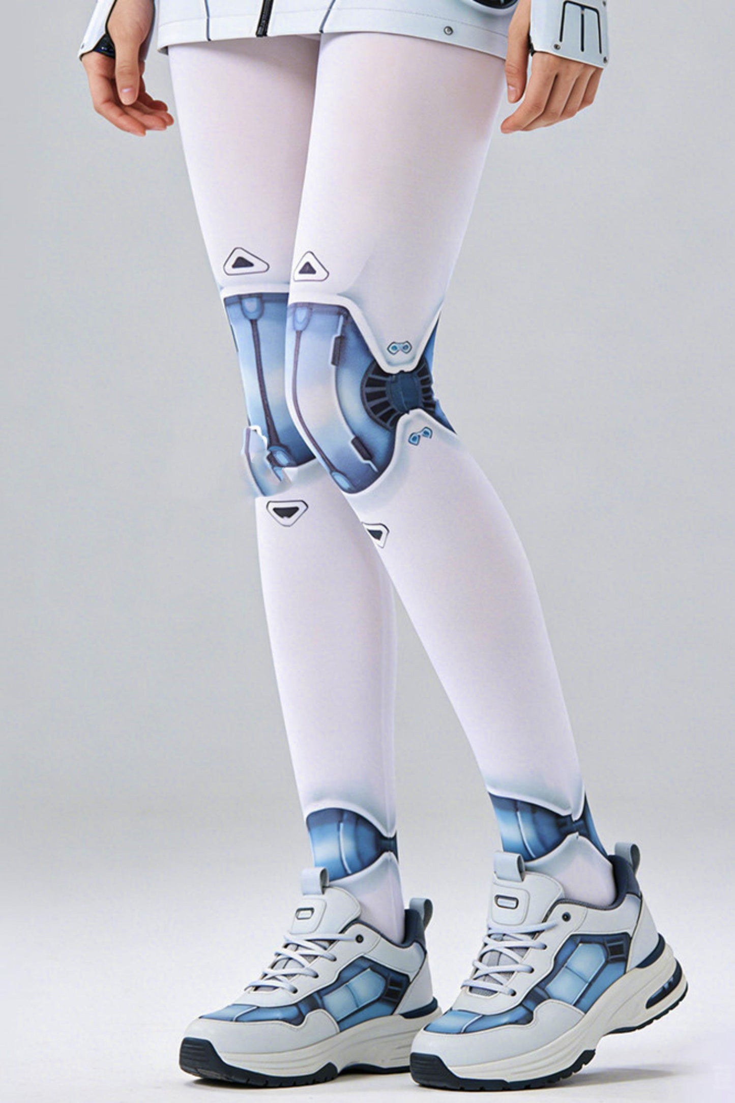 Ball-Jointed Doll Print Lolita Tights