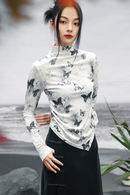 ベルベットインクスタイルバタフライトップ