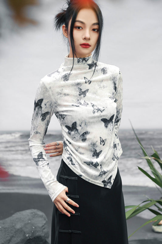 ベルベットインクスタイルバタフライトップ