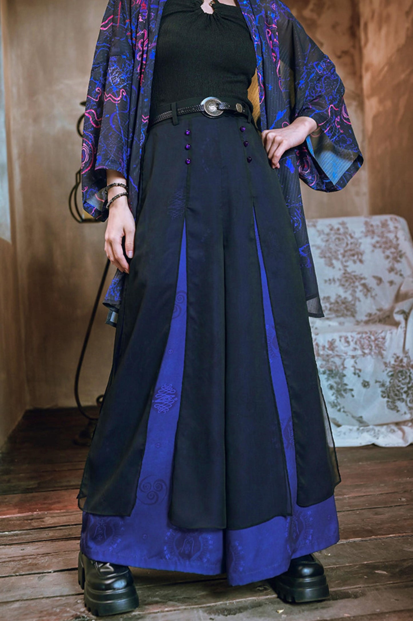 Weaving Life Wide Leg Pants
