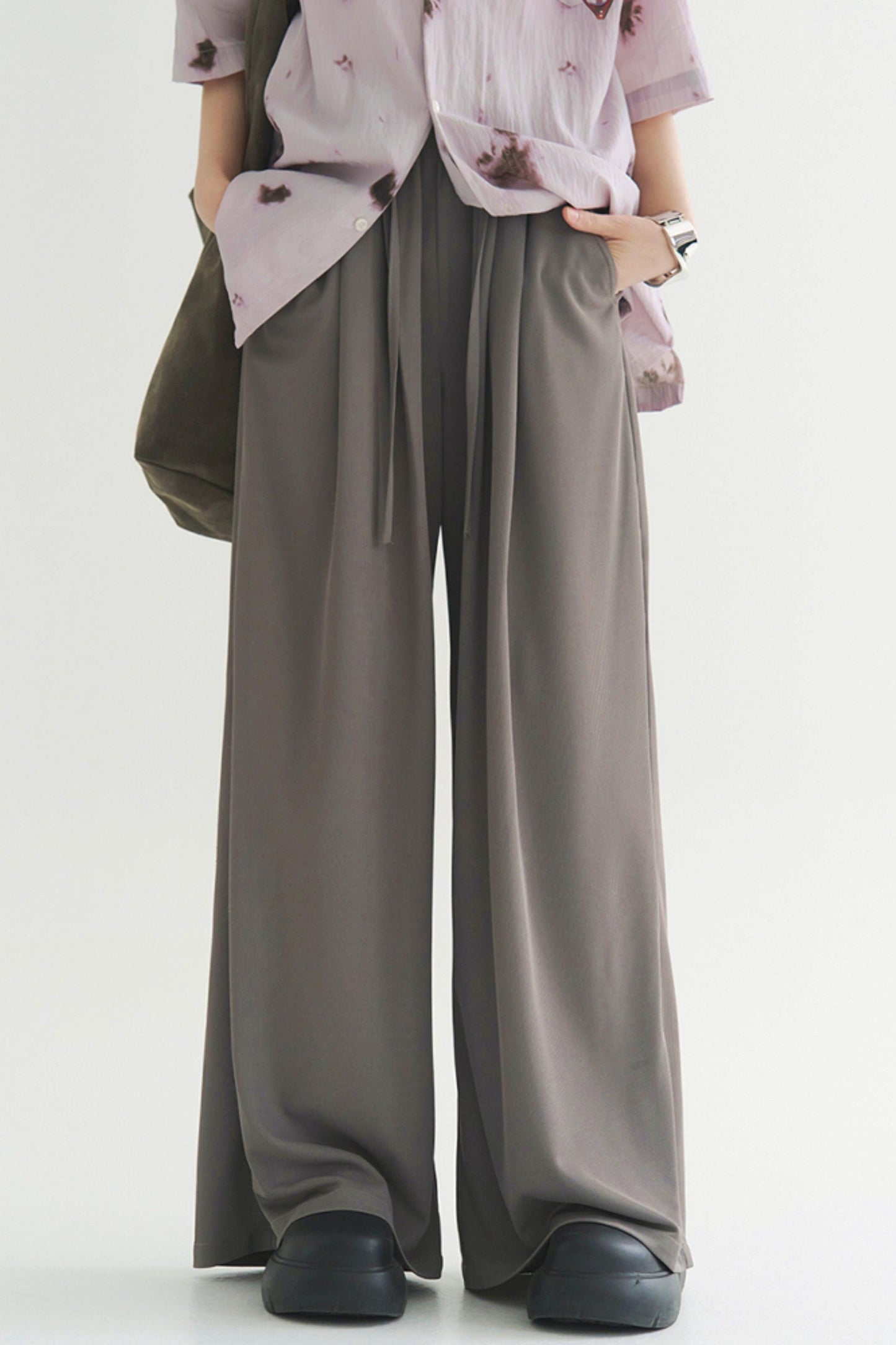 Cosmic Wide Leg Trousers Pants