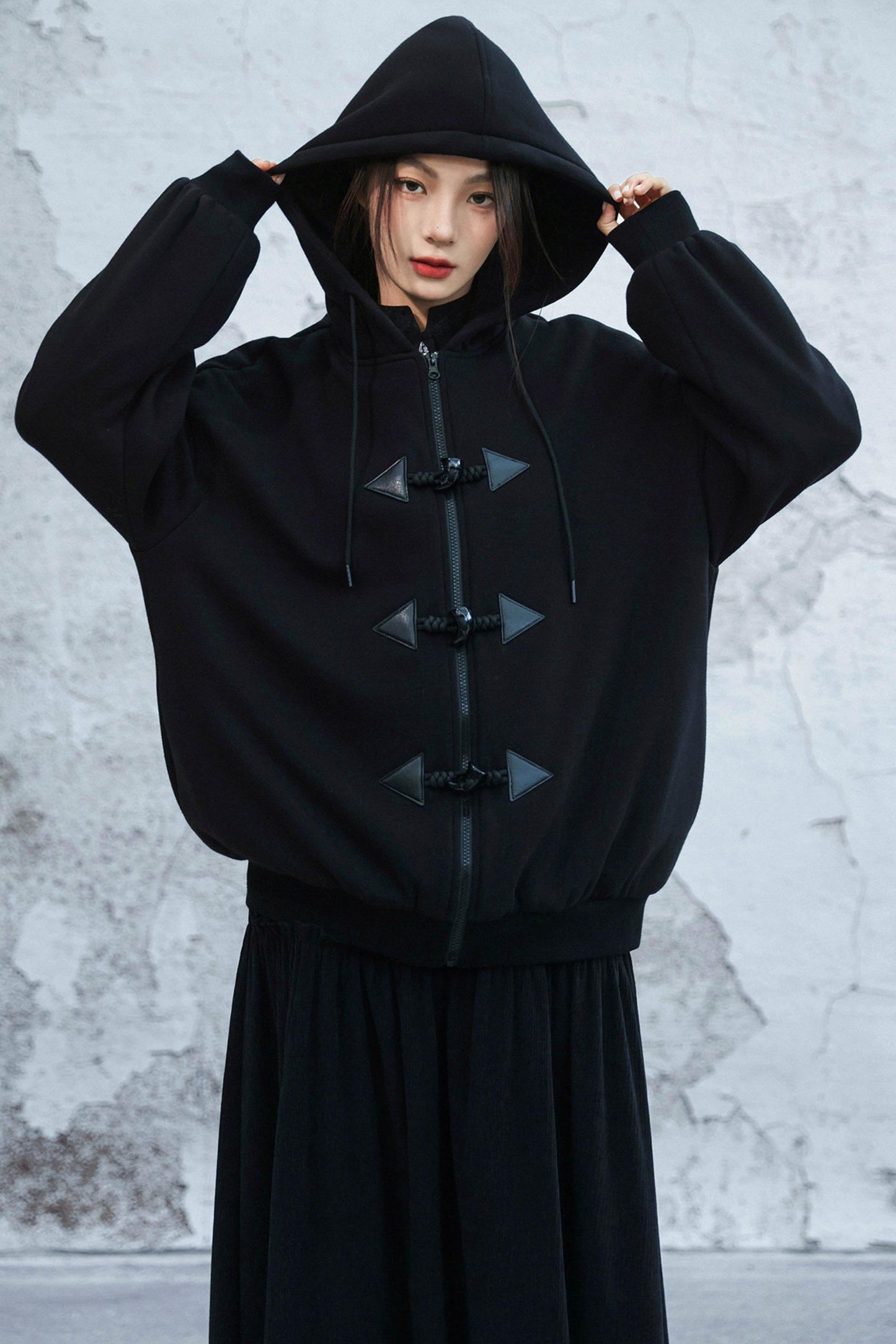 Hooded Fleece Winter Jacket