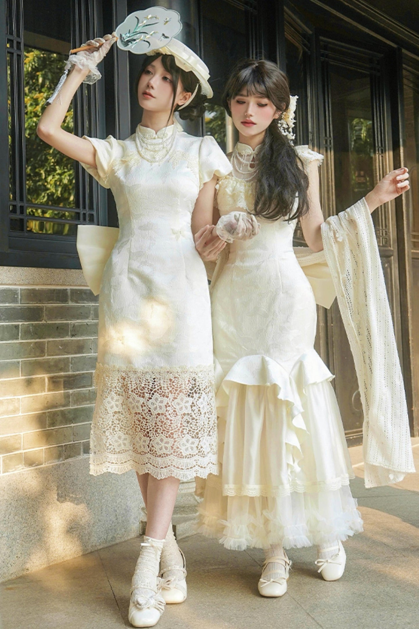 【予約商品】エレガントフィッシュテールロリータドレスセットアップ