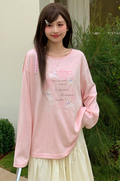 スイートガールルーズトップス