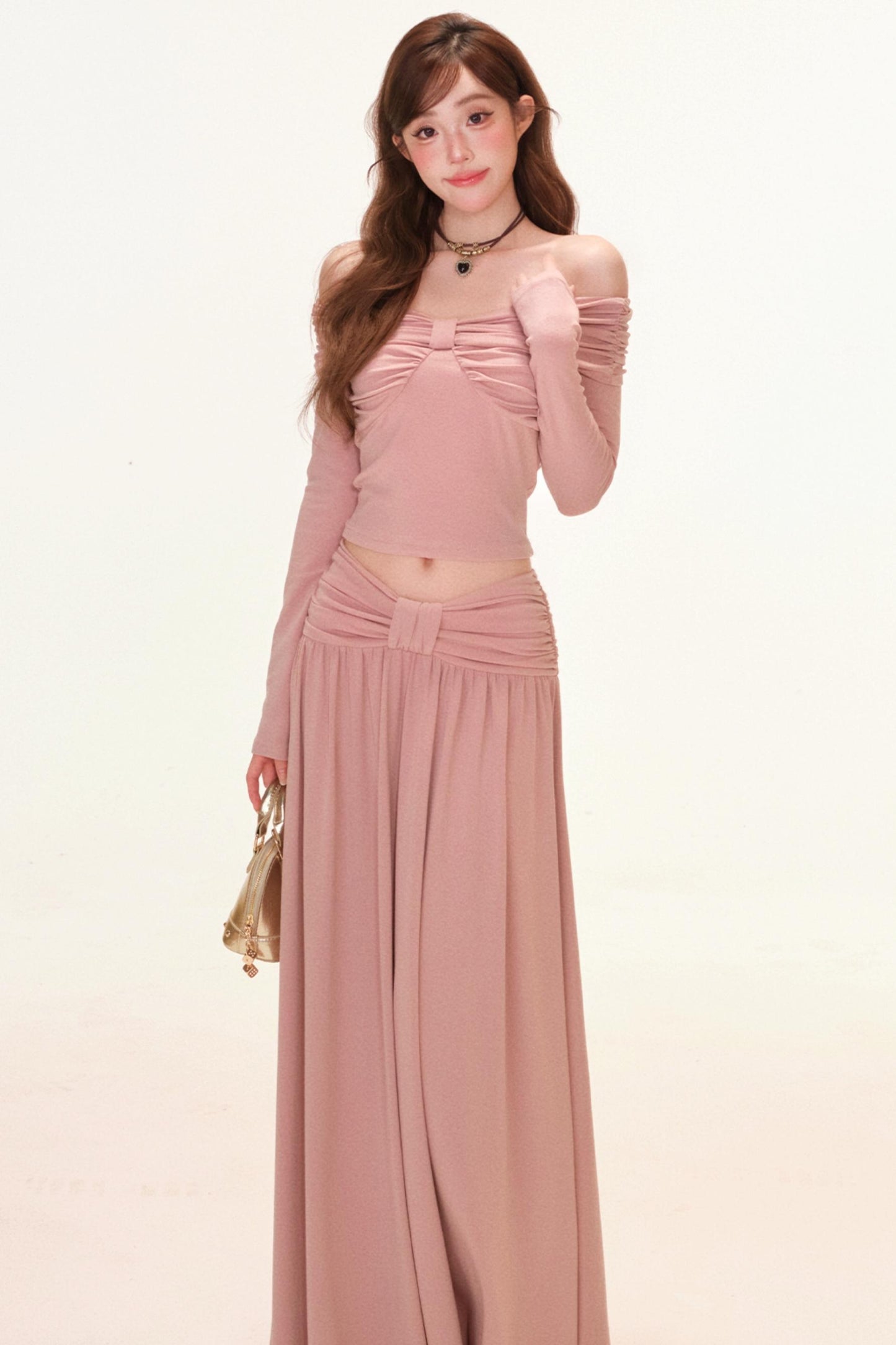 Cherry Blossom Romance Skirt Set