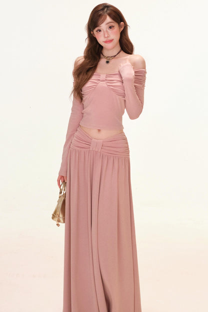 Cherry Blossom Romance Skirt Set