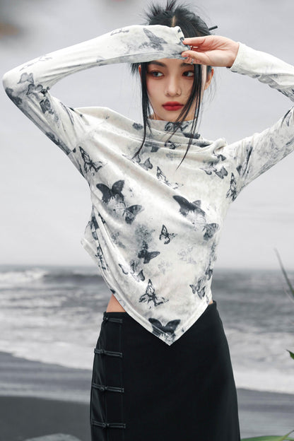 ベルベットインクスタイルバタフライトップ