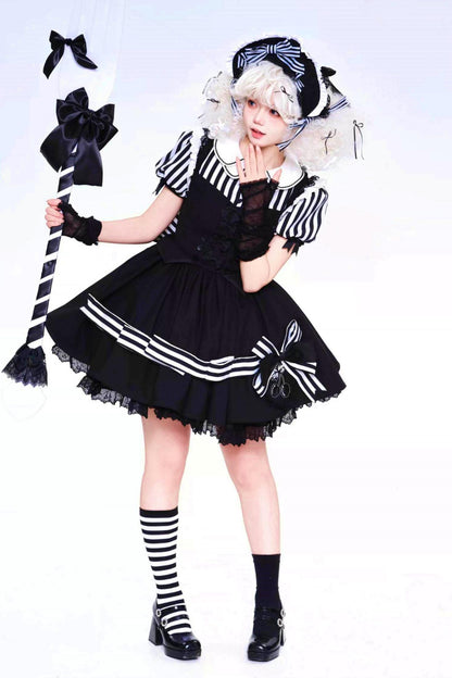 [Pre-Order] Gothic Circus Lolita Dress + Accessories