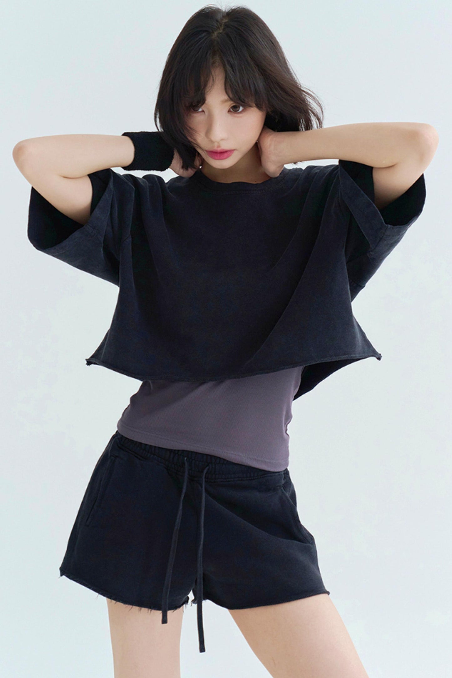 Top de Ocio Lavado + Pantalones Cortos