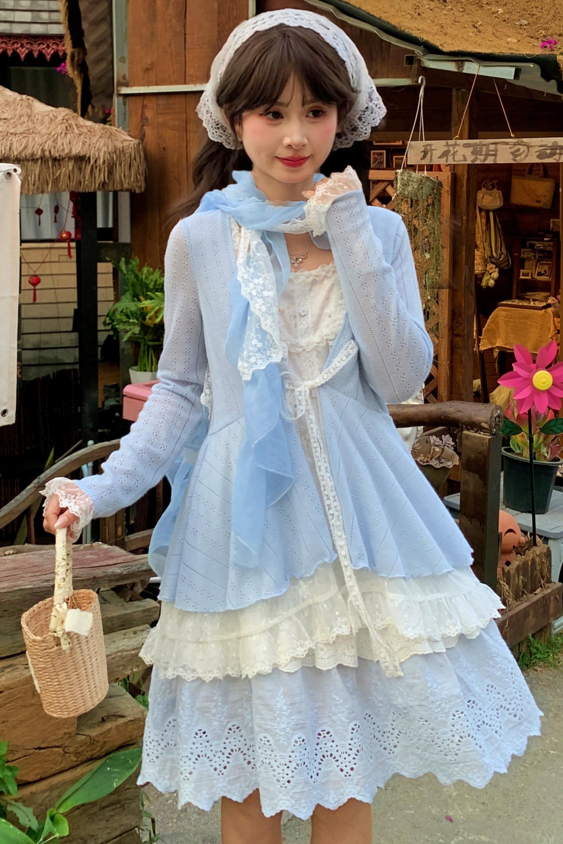Lace Patchwork Dress – Belchic