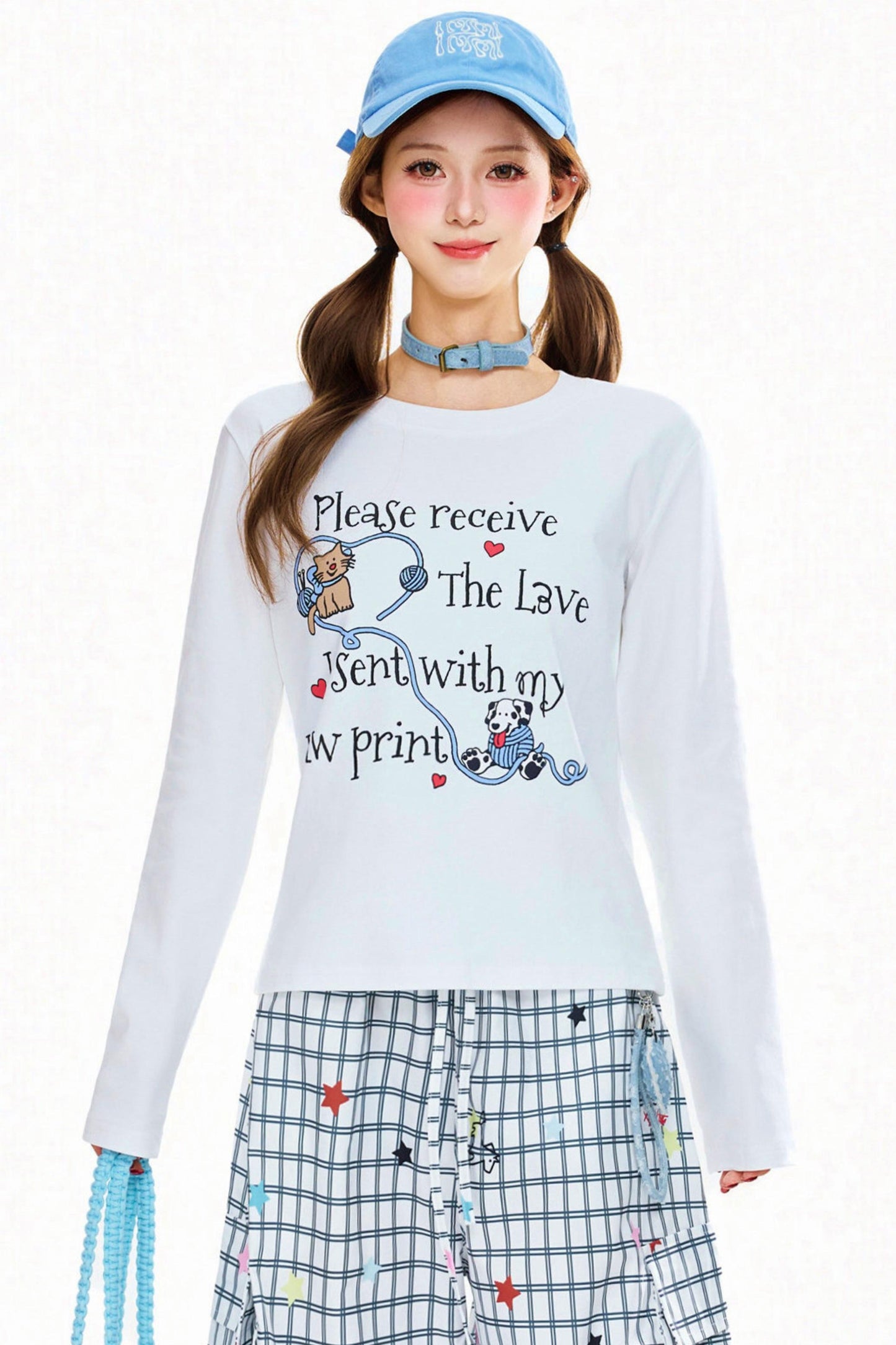 Animal Design Letter Top