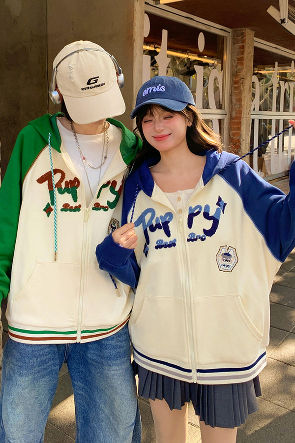 Mori Embroidered Hooded Jacket