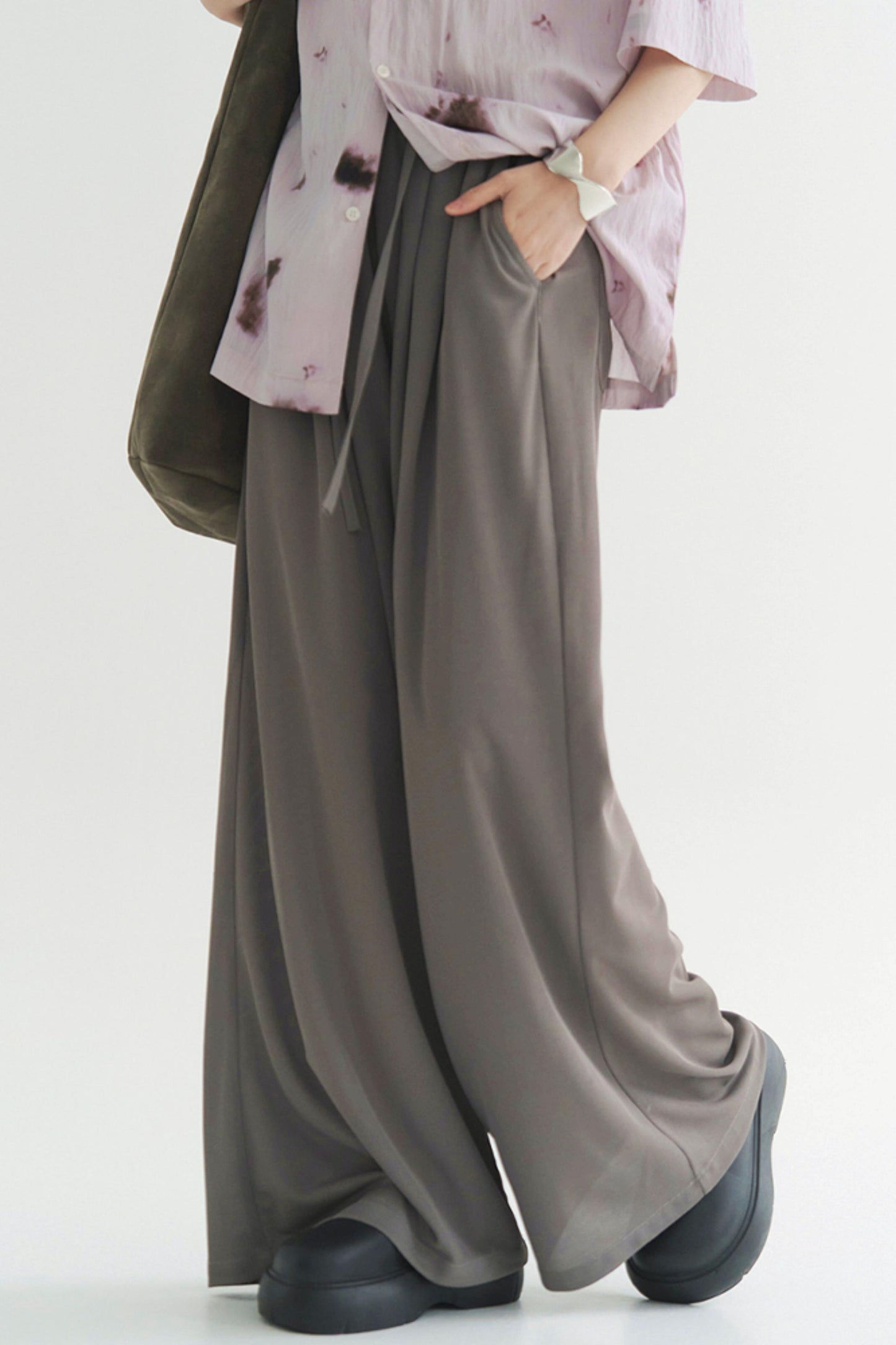 Cosmic Wide Leg Trousers Pants