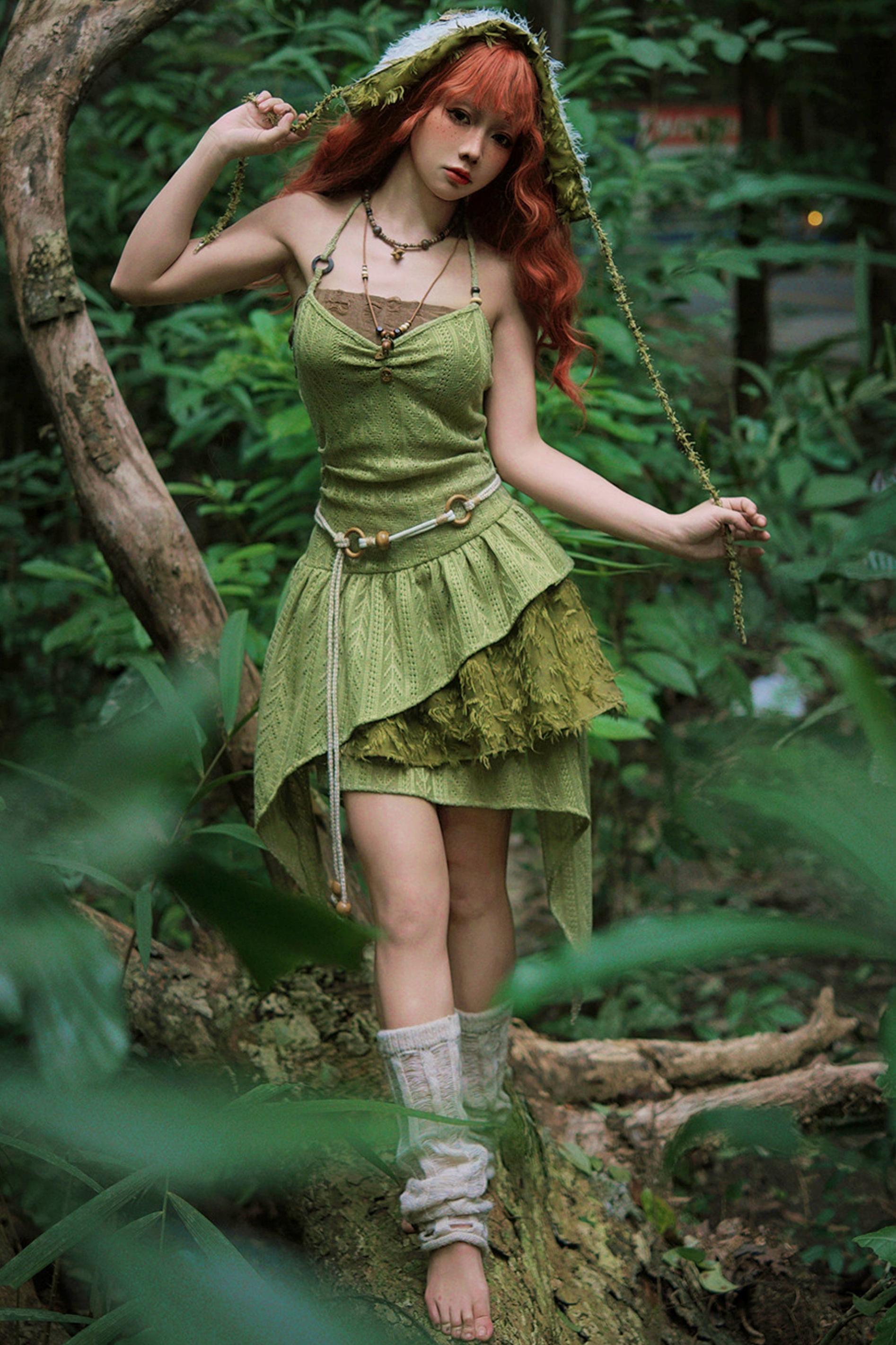 Dark Forest Fairy Dress – Belchic
