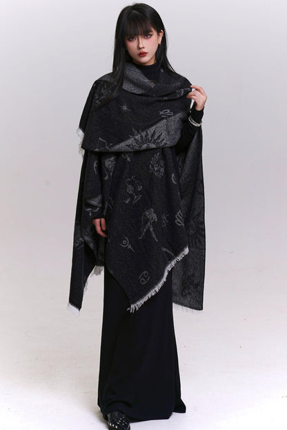 ゴシックモードケープショール