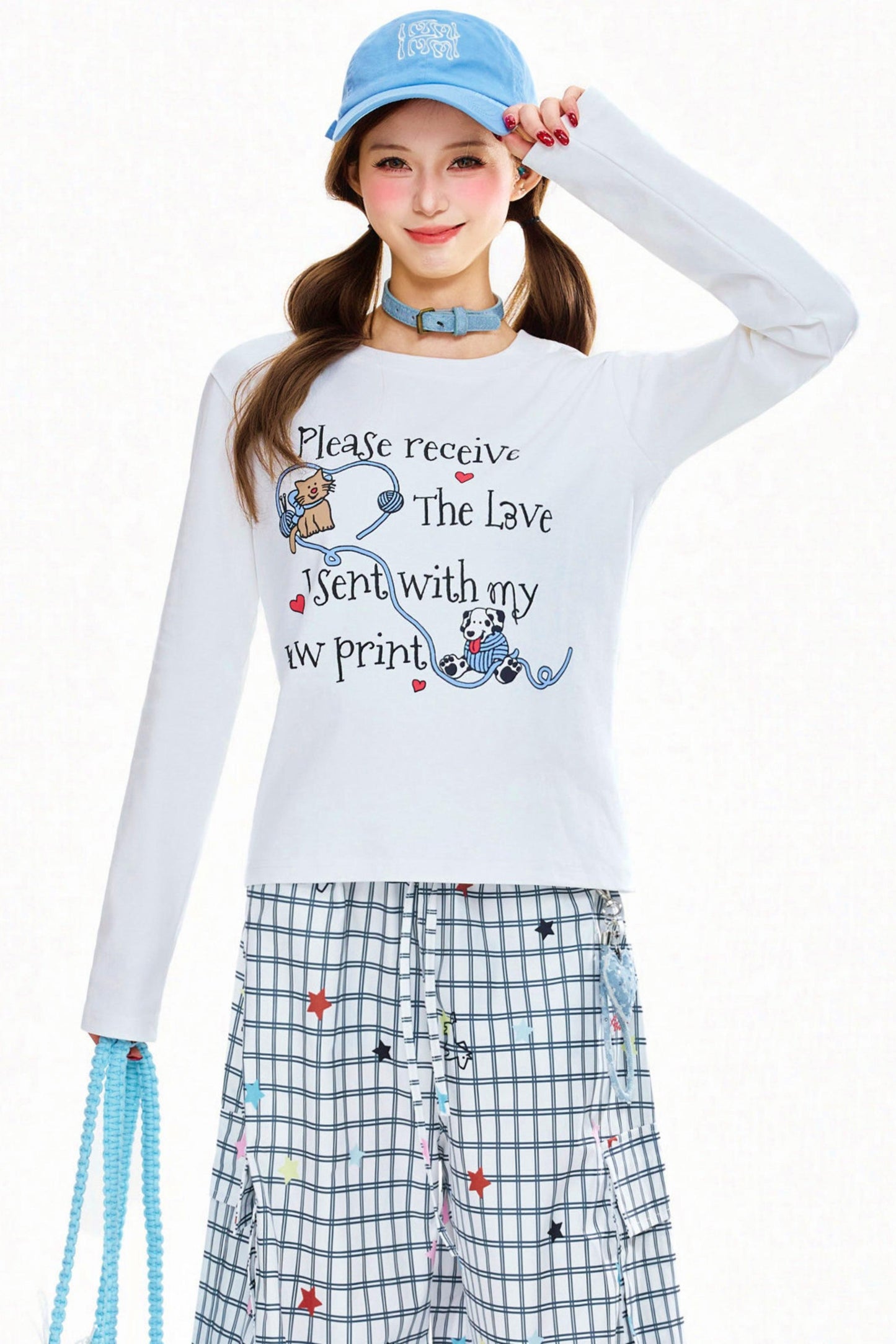 Animal Design Letter Top