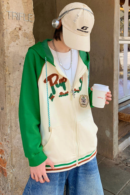 Mori Embroidered Hooded Jacket