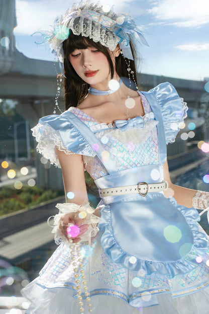 Sweet Mermaid Idol Dress + Apron + Accessories