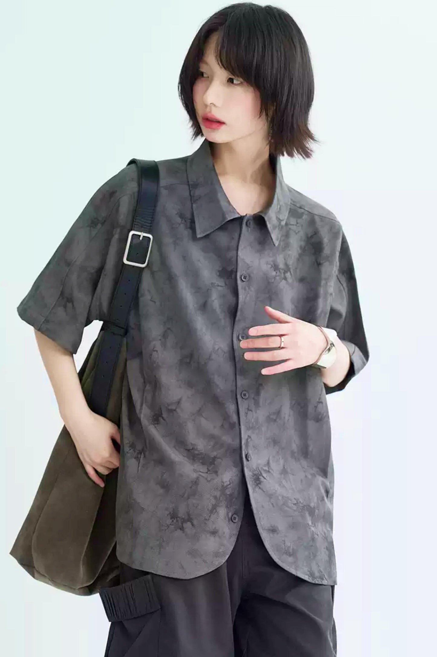 Relaxed Ink Graphic Shirt