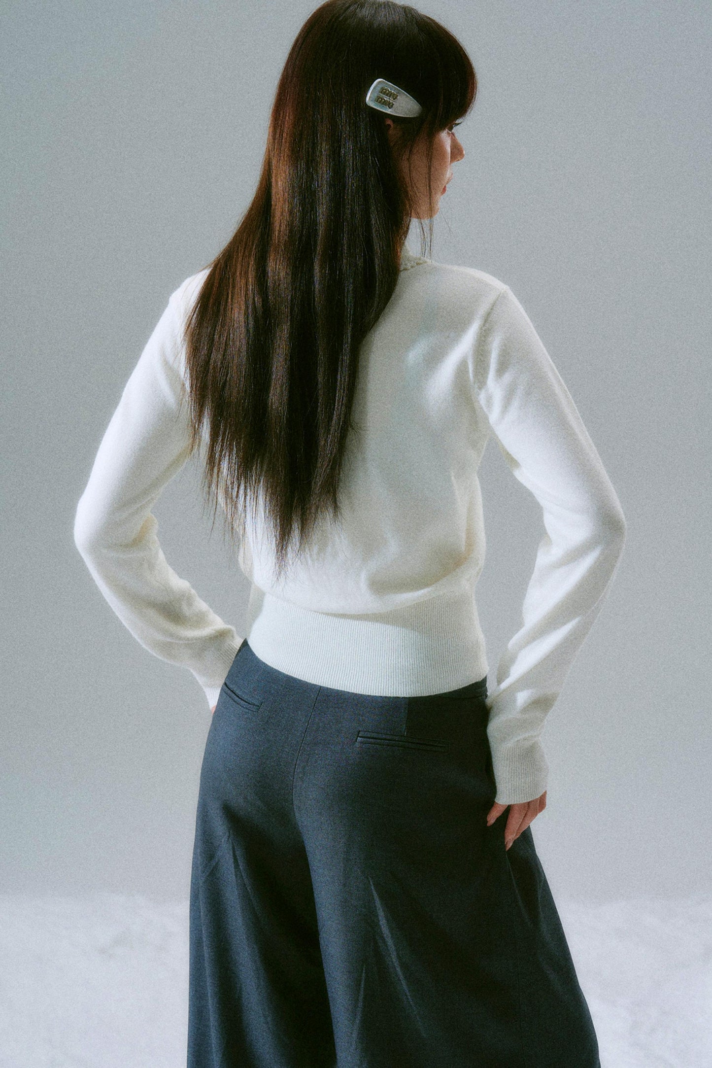 Crochet Crew Neck Top