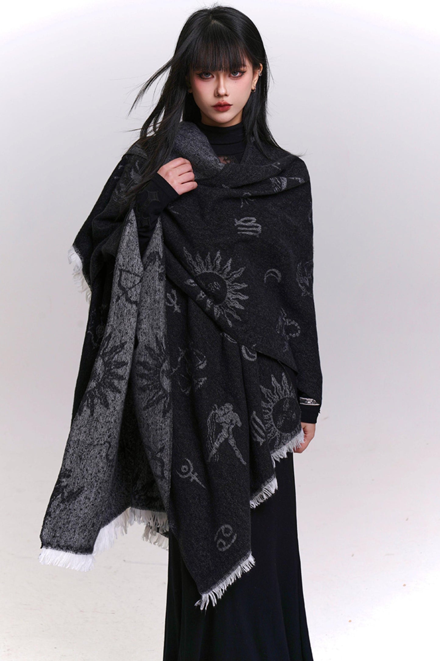 ゴシックモードケープショール