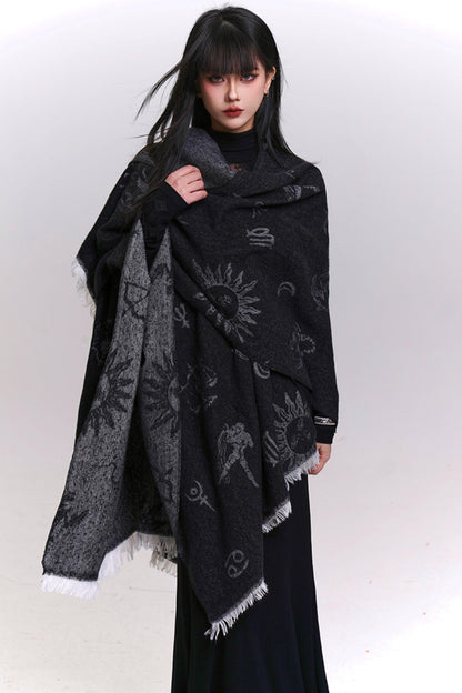 ゴシックモードケープショール