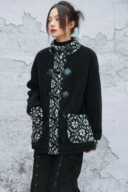 レトロブラックモードチャイナコート