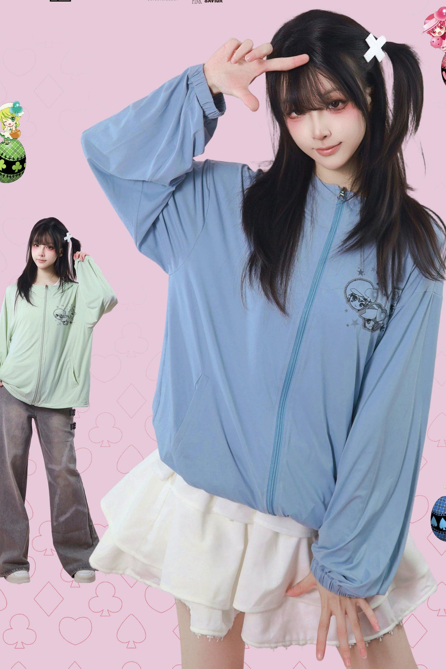 Magical Girl Cooling UV Hoodie