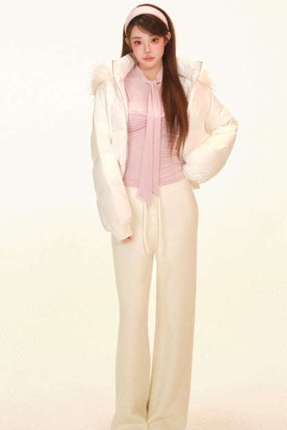 クラウドライクトゥイストカラートップス