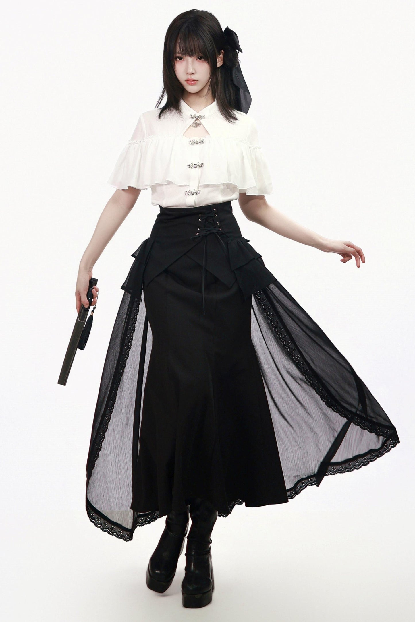 Klassisches Gothic-Set im China-Stil