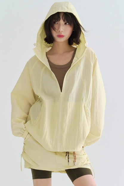 Shaka Hood Mode Hoodie + Short Skirt