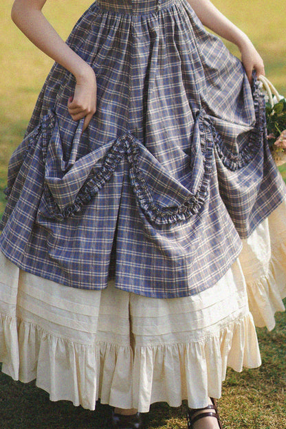 Length-Adjustable ♡ Cotton Ruffle Petticoat