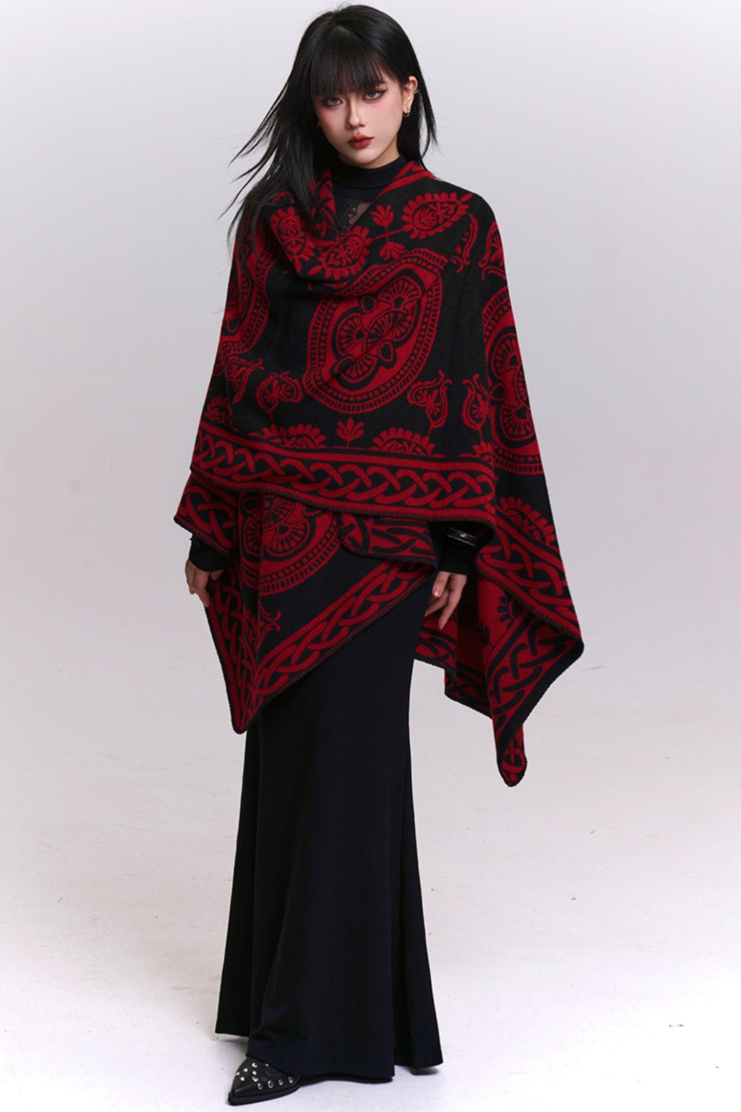 ロマンティックケープスタイルショール