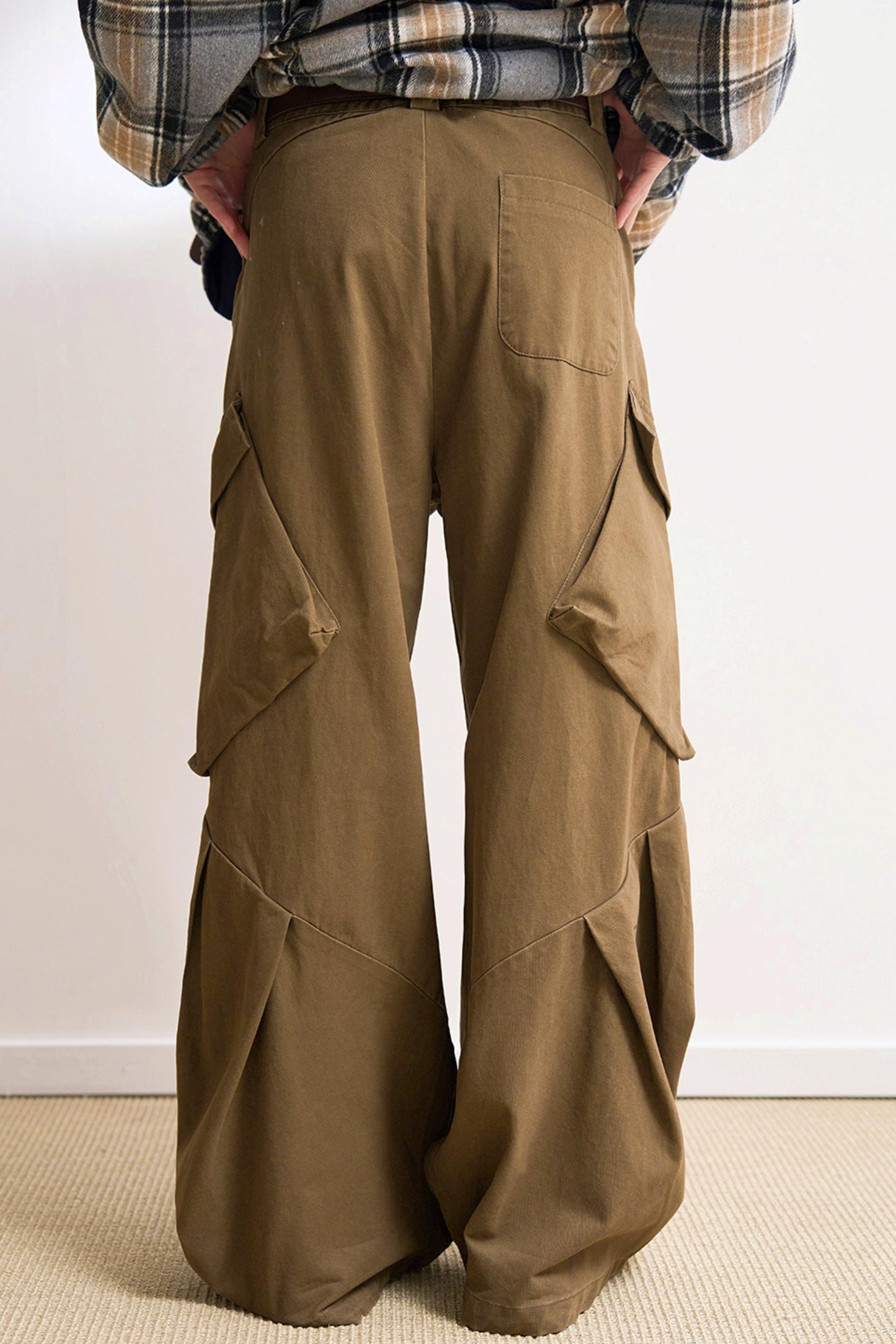 ラージポケットカーゴストレートレッグパンツ