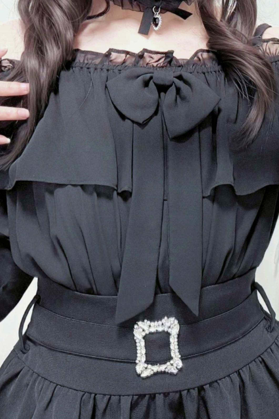 Angel Ruffle Chiffon Top