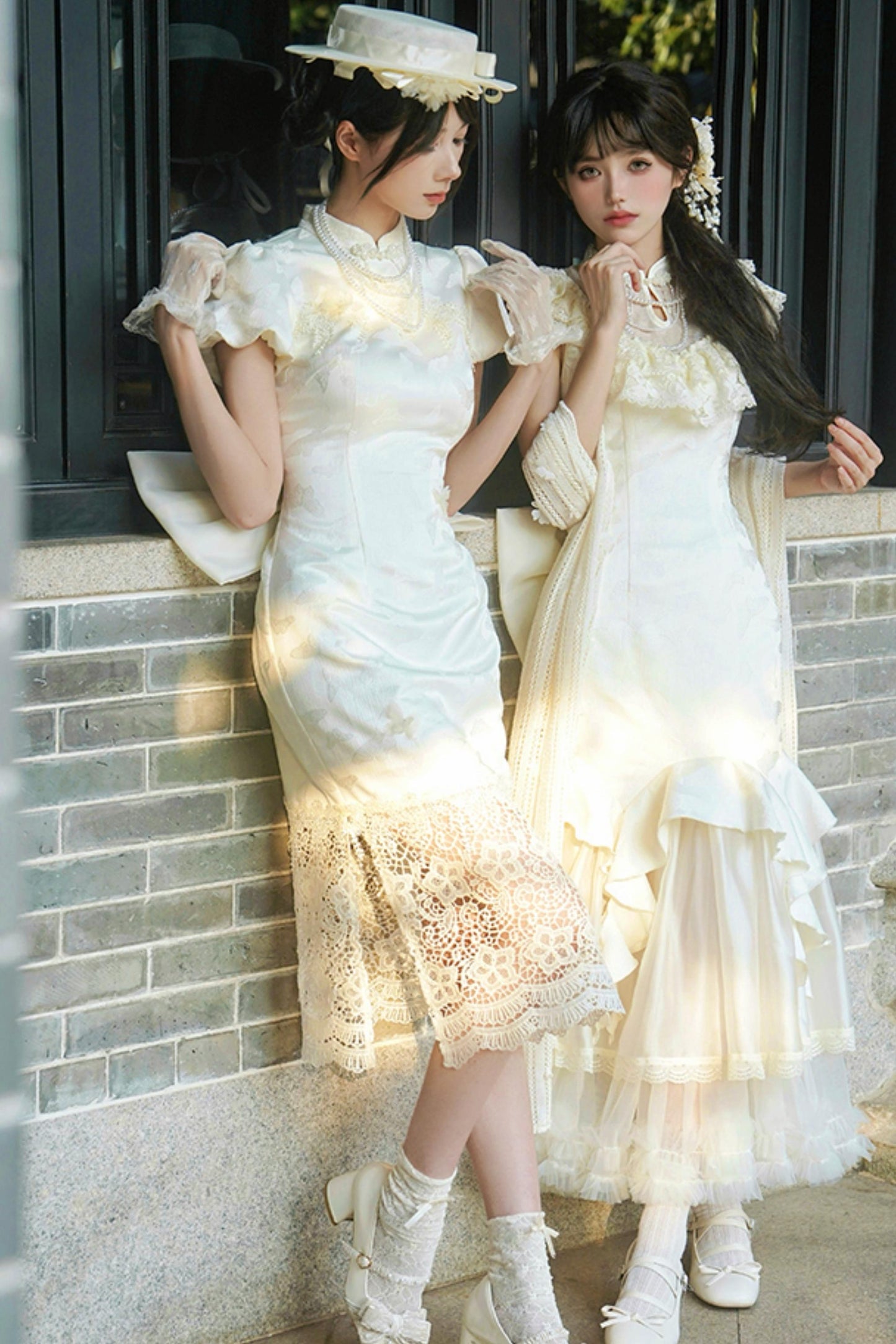 【予約商品】エレガントフィッシュテールロリータドレスセットアップ