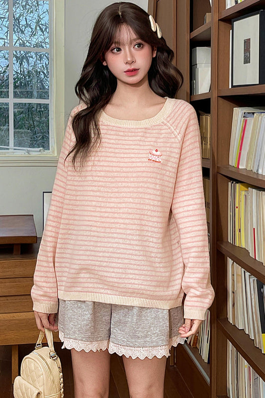 スイートケーキボーダートップス