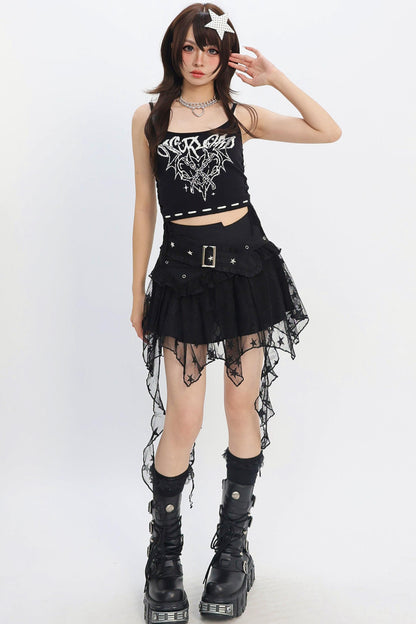 Decadent Cyber Knit Cami Set