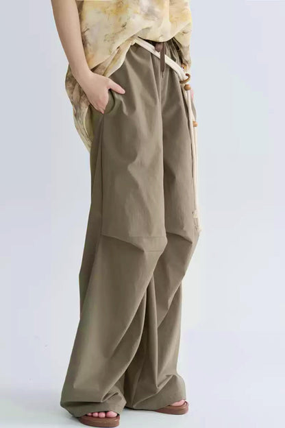 カジュアルニーディテールカーゴパンツ
