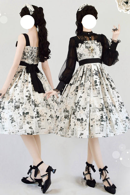 Classical Elegant Lolita Jumper Skirt