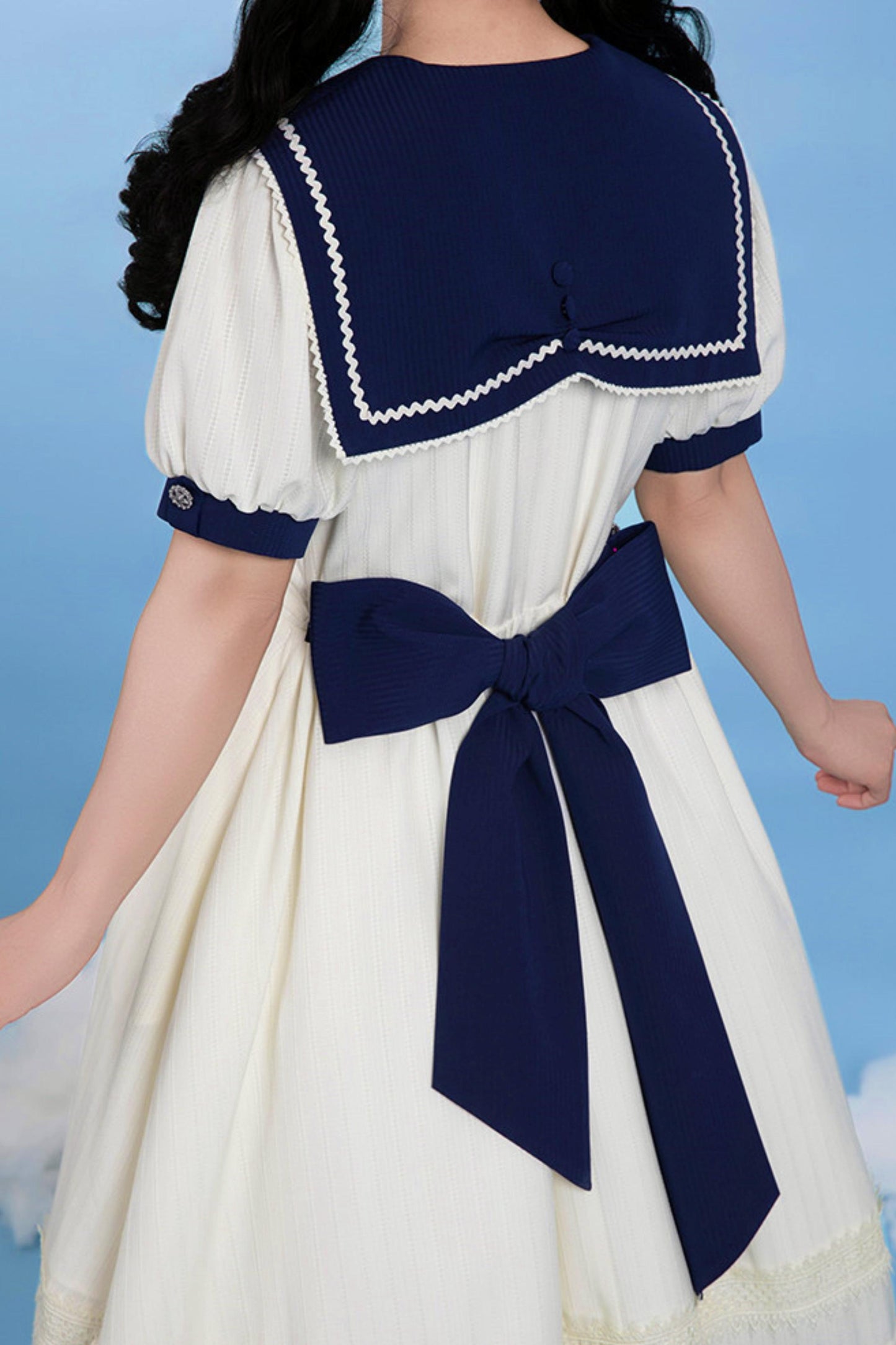 Classic Marine Lolita Dress + Accessories