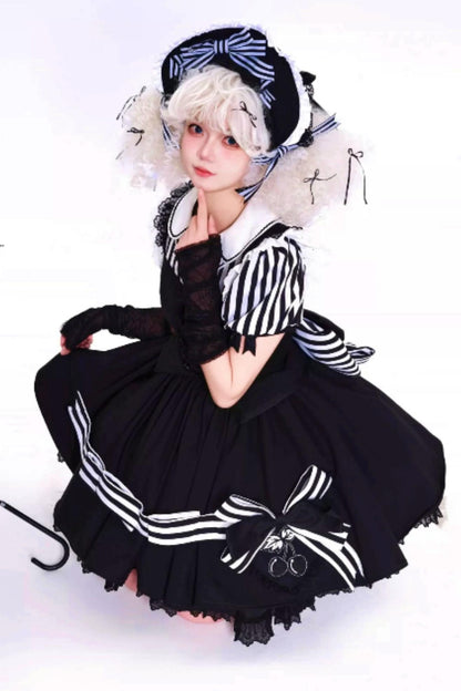 [Pre-Order] Gothic Circus Lolita Dress + Accessories